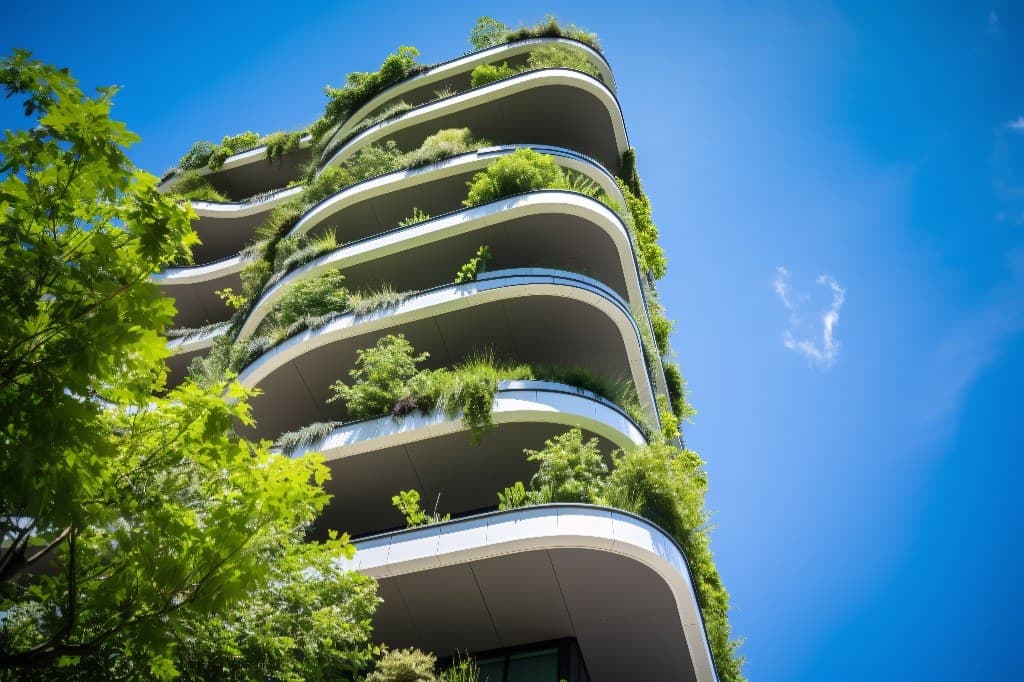 Planted facades and green architecture in Hijo Central