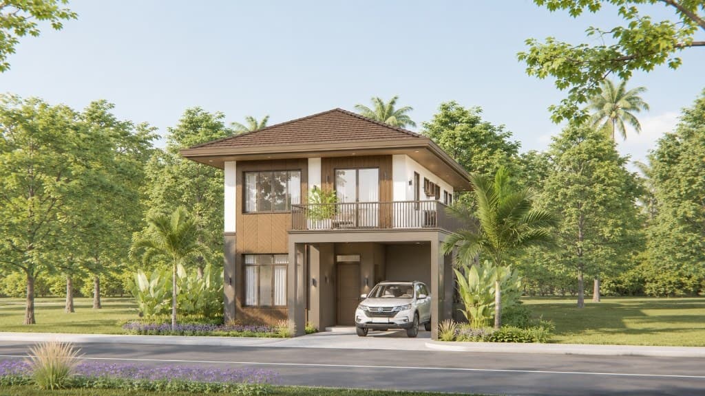 Luna house model exterior