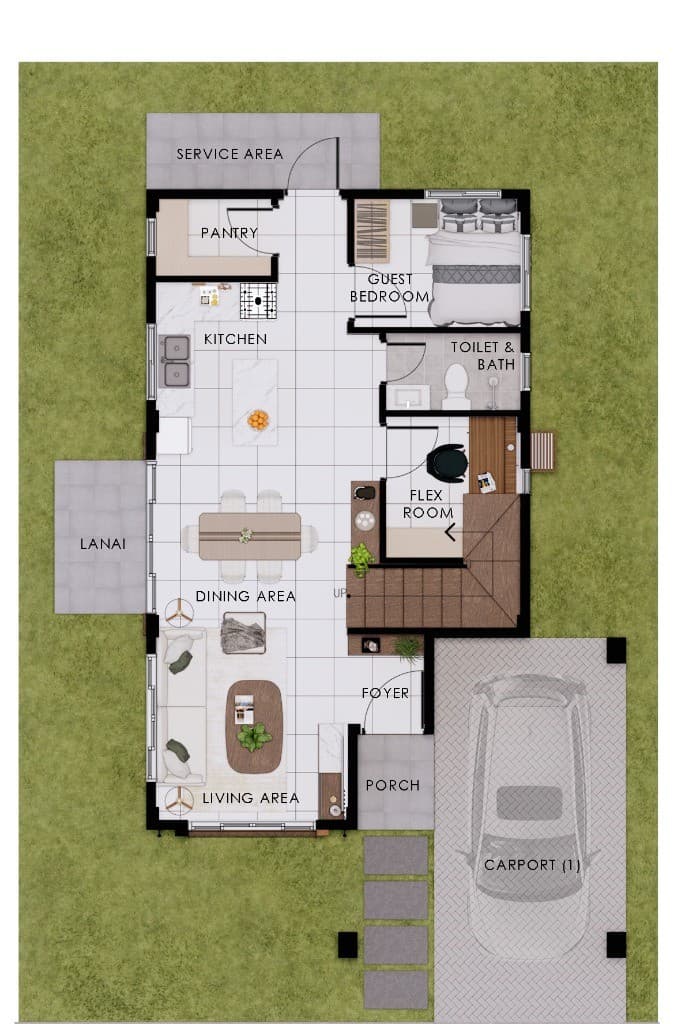 Luna Silong floor plan
